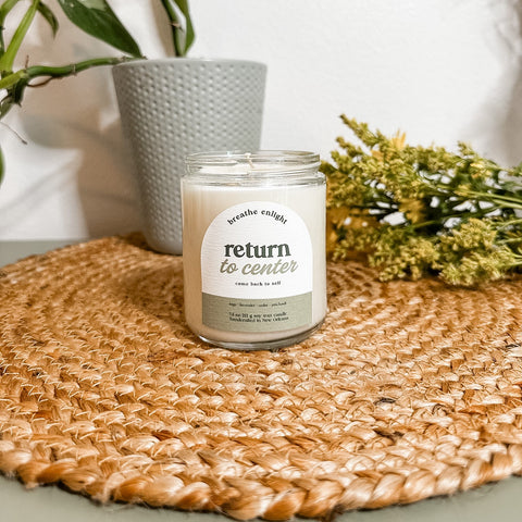 Return to Center I Sage & Cotton Blossom