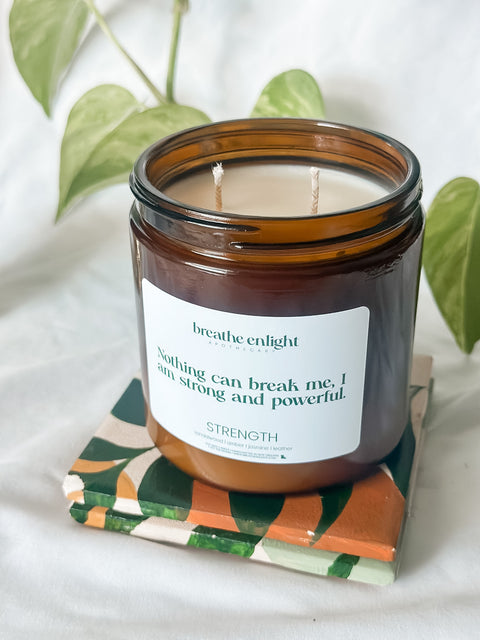 Strength l Amber & Sandalwood