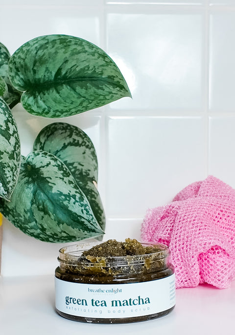 Green Tea Matcha Body Scrub