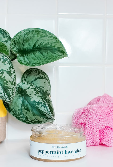 Peppermint & Lavender Body Scrub