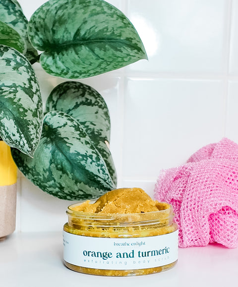 Orange & Turmeric Body Scrub